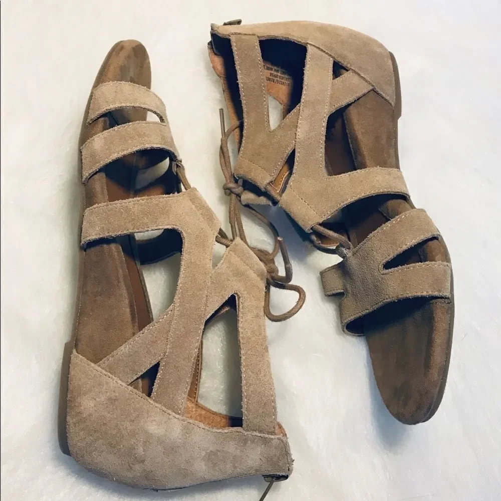 tan suede